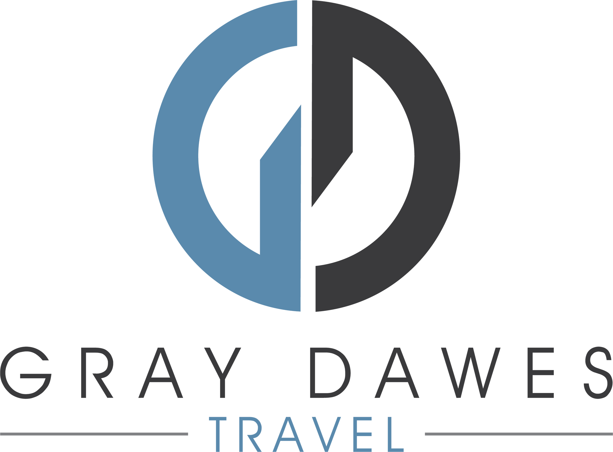 Gray Dawes TRAVEL logo